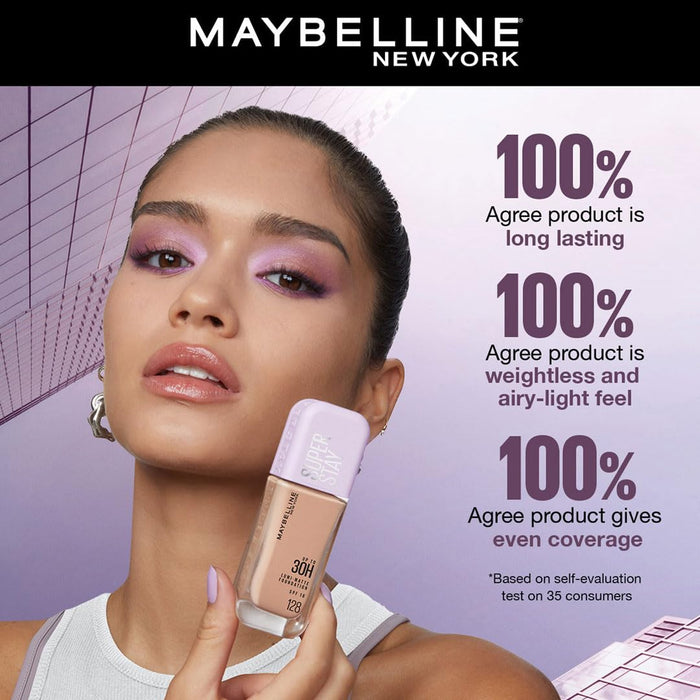 Maybelline New York Super Stay Lumi Matte Liquid Foundation, 30 HR Long Lasting yet Lightweight, 228, 35ml