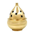 Shubhkart Brass Kuber Diya 3" Oil Lamp for Home Decor & Gifts