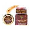 Chocolate Lip Scrub for Soft, Pink Lips - Exfoliates & Hydrates