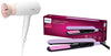Philips 1600W Hair Dryer & Straightener Set with ThermoProtect