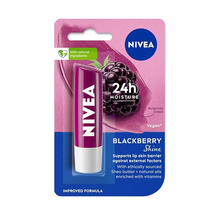 Nivea Lip Balm - Berry Shine - Limited Time Offer