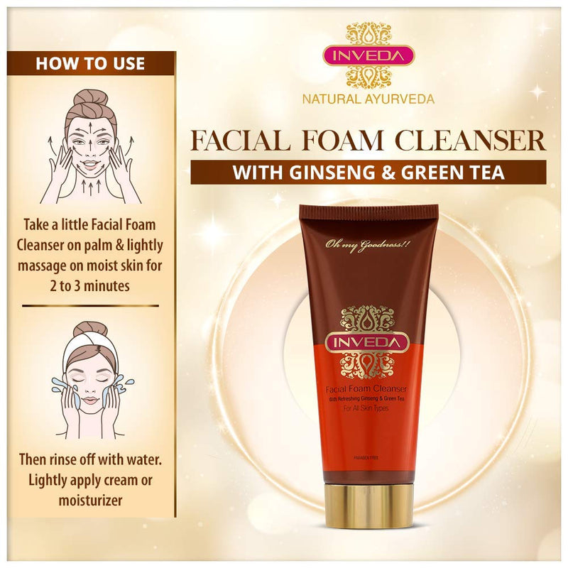 Inveda Facial Foam Cleanser