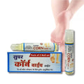 Super Corn Wash Callus Remover Ayurvedic Oil 20 ML for Smooth Feet Hard Skin Plantar Wart Removal Ointment Made with Natural Ingredients