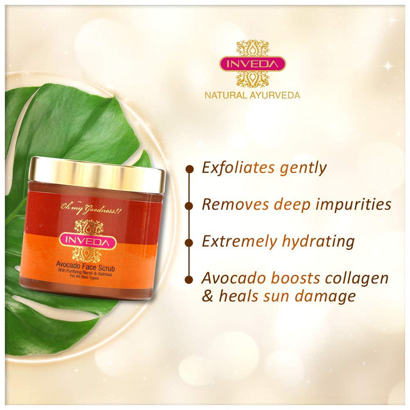 Inveda Avocado Face Scrub
