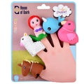 House of Quirk Animal Finger Puppets - Set of10