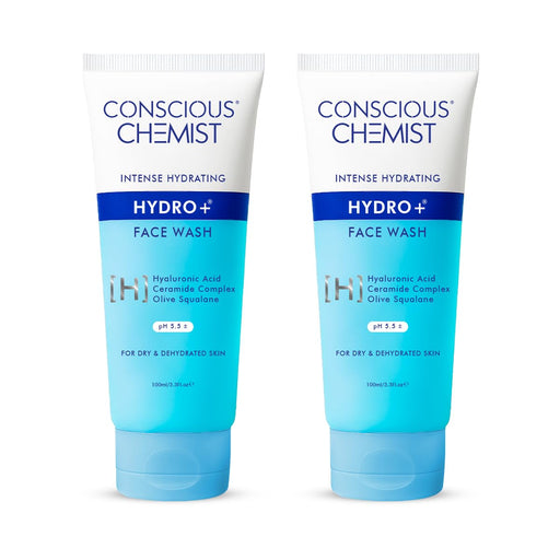 Conscious Chemist Gentle Face Wash 100ml Hydrating Cleanser for Dry Skin