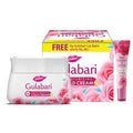 DABUR Gulabari Moisturizing Cold Cream 100Gm + Gualabari Lip Balm 8Gm|With Goodness Of Natural Rose Oil & Vitamin E|Intense Hydration And Deep Moisturization|For Smooth & Soft Skin|All Skin Types