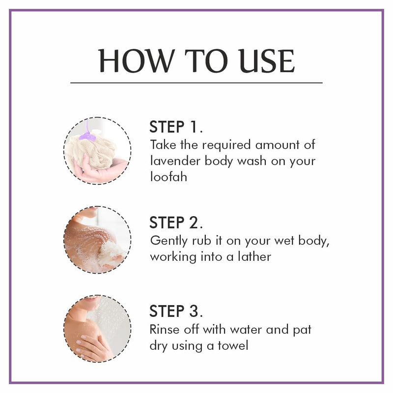 Nuerma Science Lavender Body Wash | For Soothing & Relaxing Body