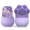 Episkey Purple Ice Roller & Scrubber for Face, Eyes, Neck - Brighten & Tone