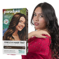 Paradyes Dark Brown Hair & Beard Dye, Permanent Grey Coverage, 60g