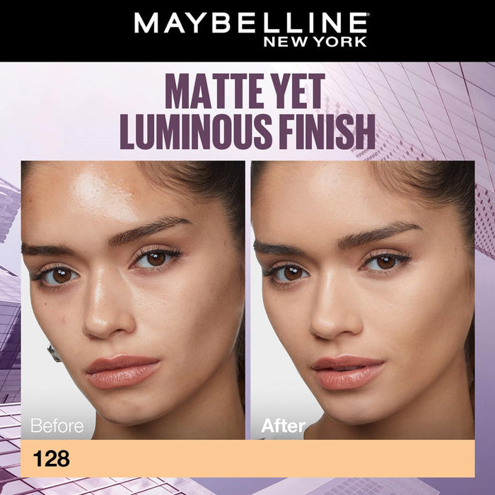 Maybelline New York Super Stay Lumi Matte Liquid Foundation, 30 HR Long Lasting yet Lightweight, 228, 35ml