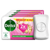 Dettol Skincare Soap Bar with Argan Oil 400g Pack of 4 for Soft Skin