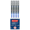 Reynolds Trimax Rollerball Pen Set, 5 Blue Pens, 0.5mm Tip, Ideal for Writing