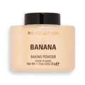 Makeup Revolution Banana Loose Powder 32g - Brighten & Set for Medium to Dark Skin