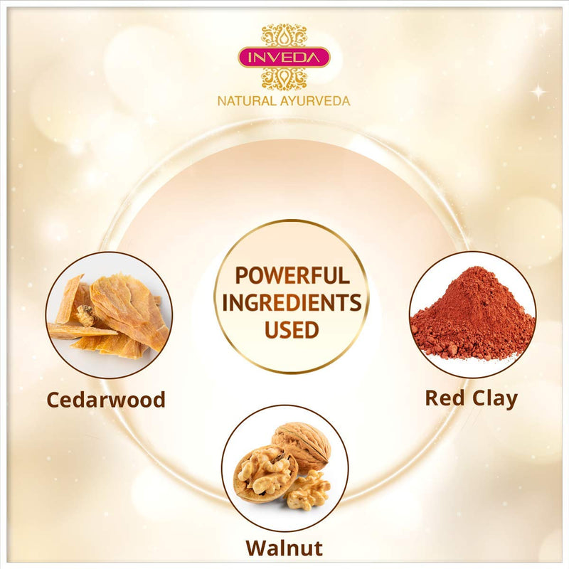 Inveda French Red Clay Scrub Face Wash