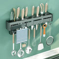 Tony Stark Stainless Steel Wall-Mount Kitchen Rack 3-in-1 Organizer