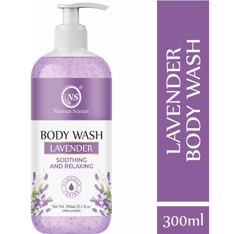 Nuerma Science Lavender Body Wash | For Soothing & Relaxing Body