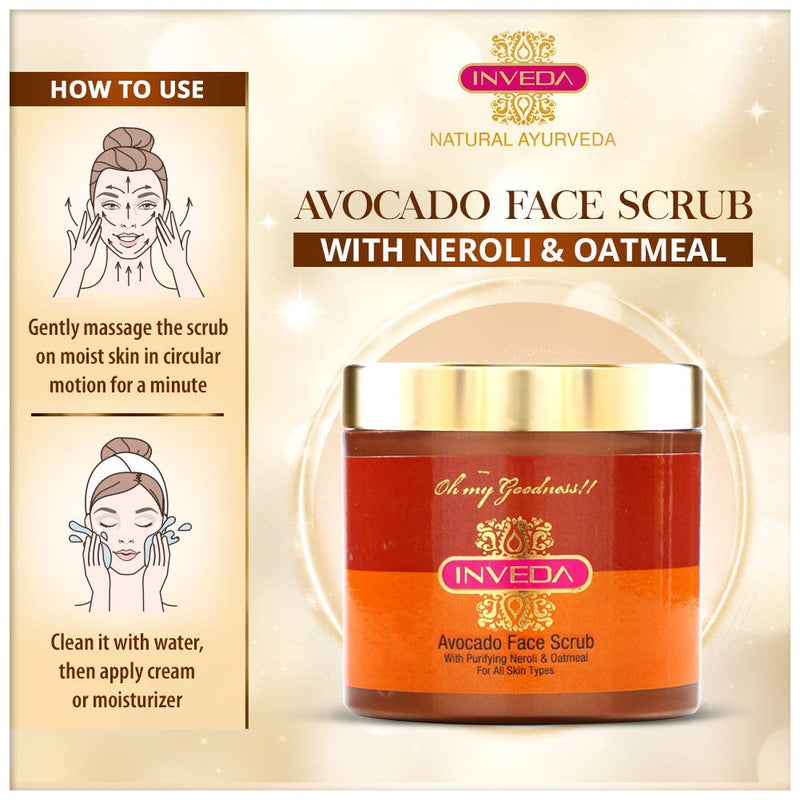 Inveda Avocado Face Scrub