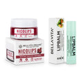 Bella Vita NicoLips & NicoBalm Combo for Dry, Dark Lips Treatment