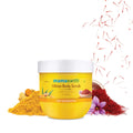 Mamaearth Ubtan Body Scrub 200g Turmeric Saffron Walnut for Tan Removal