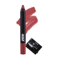 Nykaa Matte Lip Crayon Jade Rose 2.8g with Sharpener