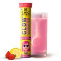 Chicnutrix Glow 500mg Effervescent Tablets - Strawberry & Lemon Flavor, For Glow & Radiance Skin