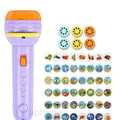 Kids Slide Projector Torch with Interchangeable Slides for Bedtime Fun