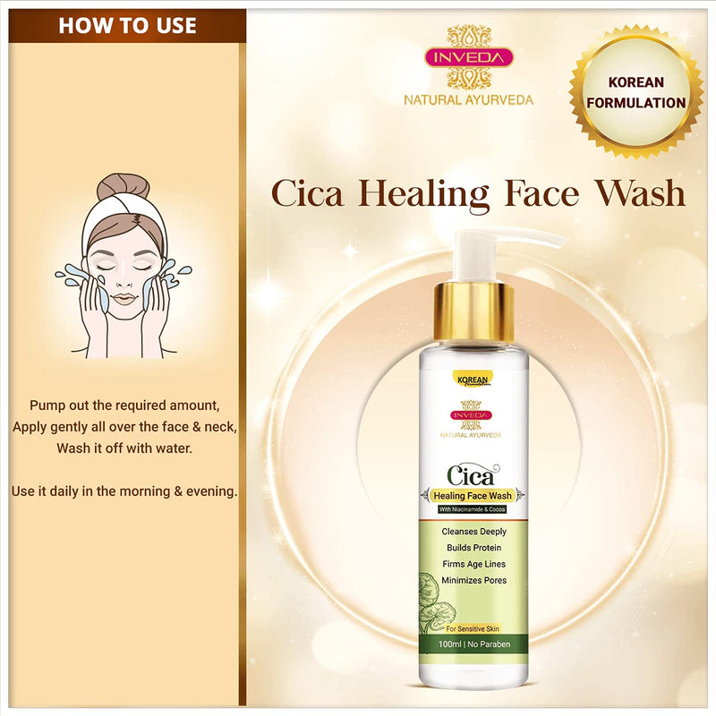 Inveda Cica Healing Face Wash