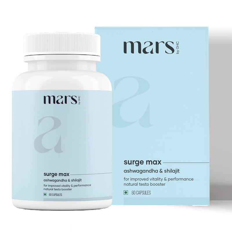 Mars By GHC Surge Max with Sj & Ashwagandha Capsules