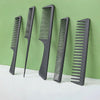 Wolpin 5-Piece Professional Hair Cutting & Styling Comb Set