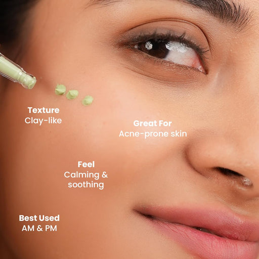 ClayCo Acne Spot Treatment Paste with 10% Sulfur & Salicylic Acid | Helps Dry Active Pimples, Unclog Pores & Control Excess Oil