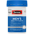 Swisse Men's Multivitamin 60 Tabs Boosts Energy & Vitality