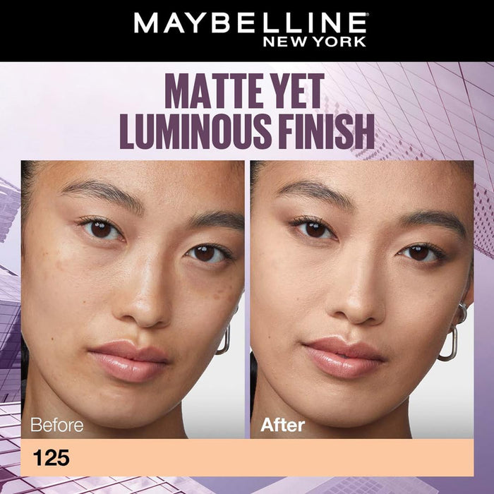 Maybelline New York Super Stay Lumi Matte Liquid Foundation, 30 HR Long Lasting yet Lightweight, 228, 35ml