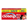 Closeup Red Hot Gel Toothpaste 2-Pack 150g Triple Fresh Formula