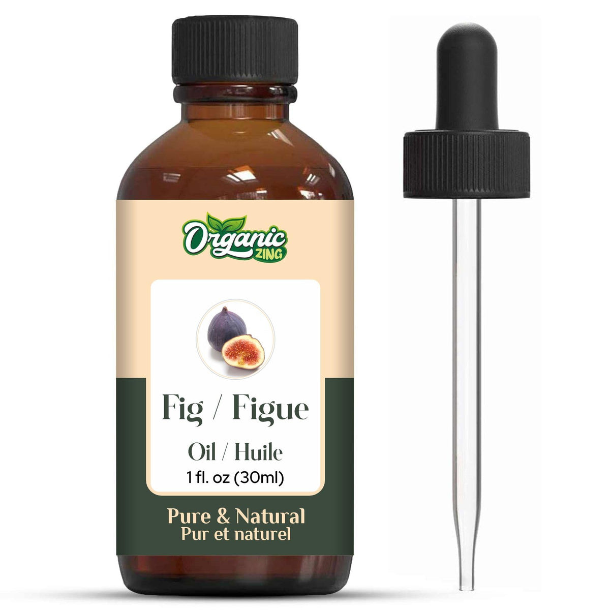 Organic Zing Fig (Ficus carica) Oil | Pure & Natural Carrier Oil for Skincare, Hair Care, Aroma & Diffuser