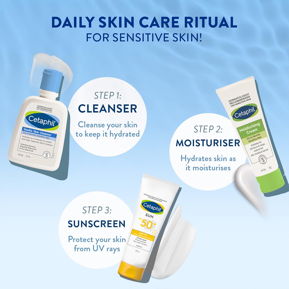 Cetaphil Gentle Face Wash for Sensitive Skin - 125ml