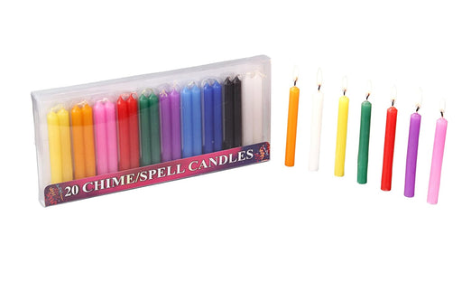 PROSPERRO LUMO Multicolor Spell Candle Set of 40 Unscented Wax