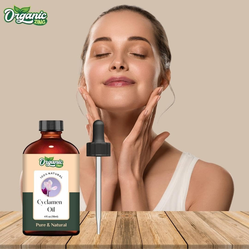 Organic Zing Cyclamen (Cyclamen persicum) Oil | Pure & Natural Essential Oil for Skincare, Aroma and Diffusers