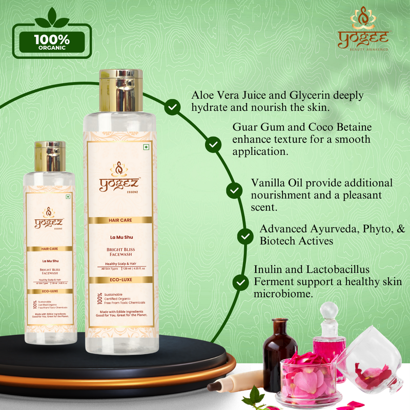 Yogez La Mu Shu Bright Bliss Facewash