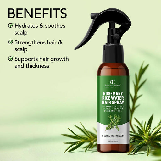 Botanic Hearth Rosemary Rice Water Spray for Hair Growth