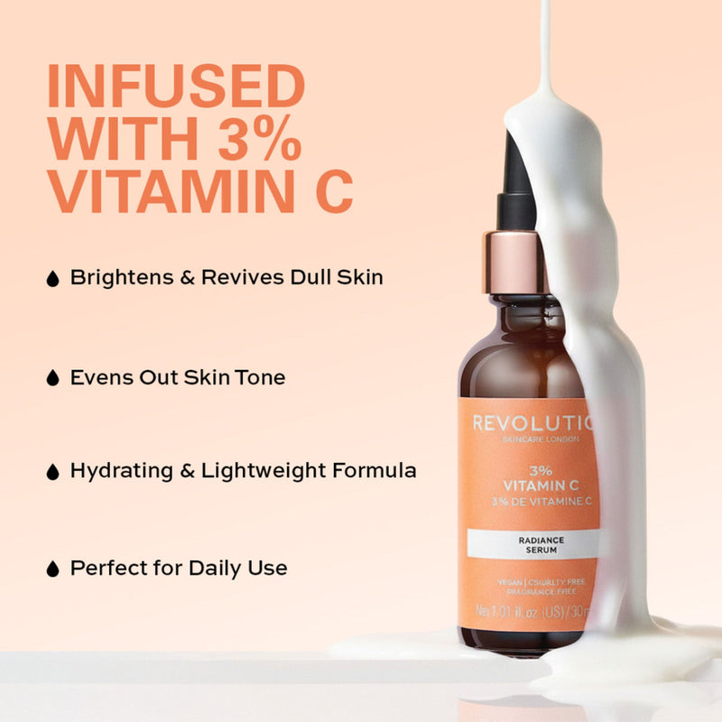 Makeup Revolution Skincare 3% Vitamin C Serum