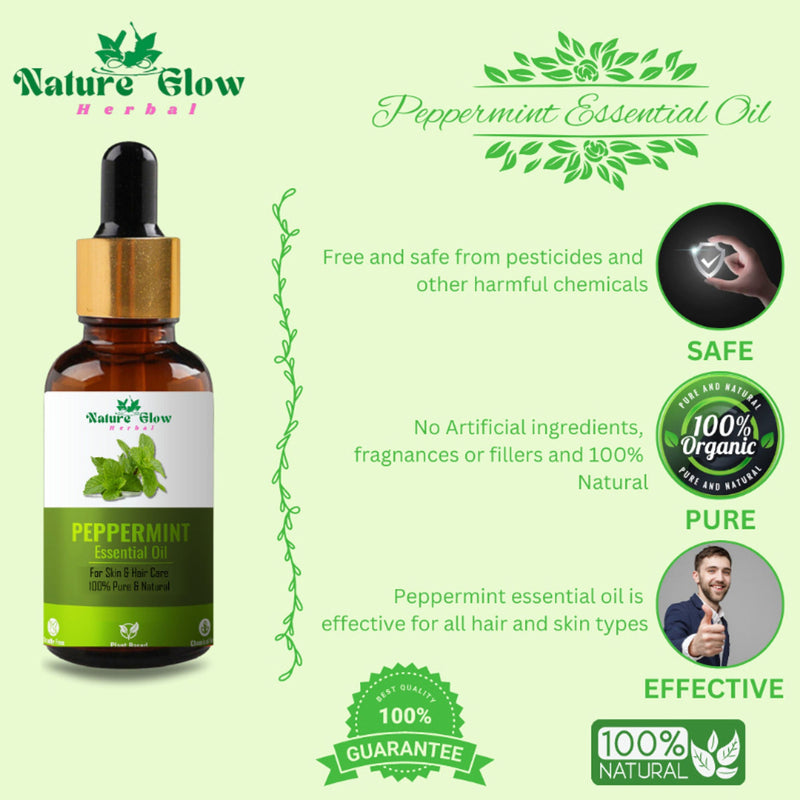 Nature Glow Herbal Peppermint Essential Oil