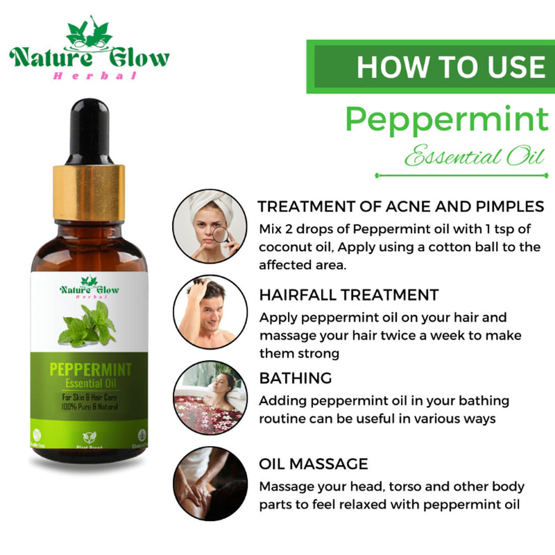 Nature Glow Herbal Peppermint Essential Oil
