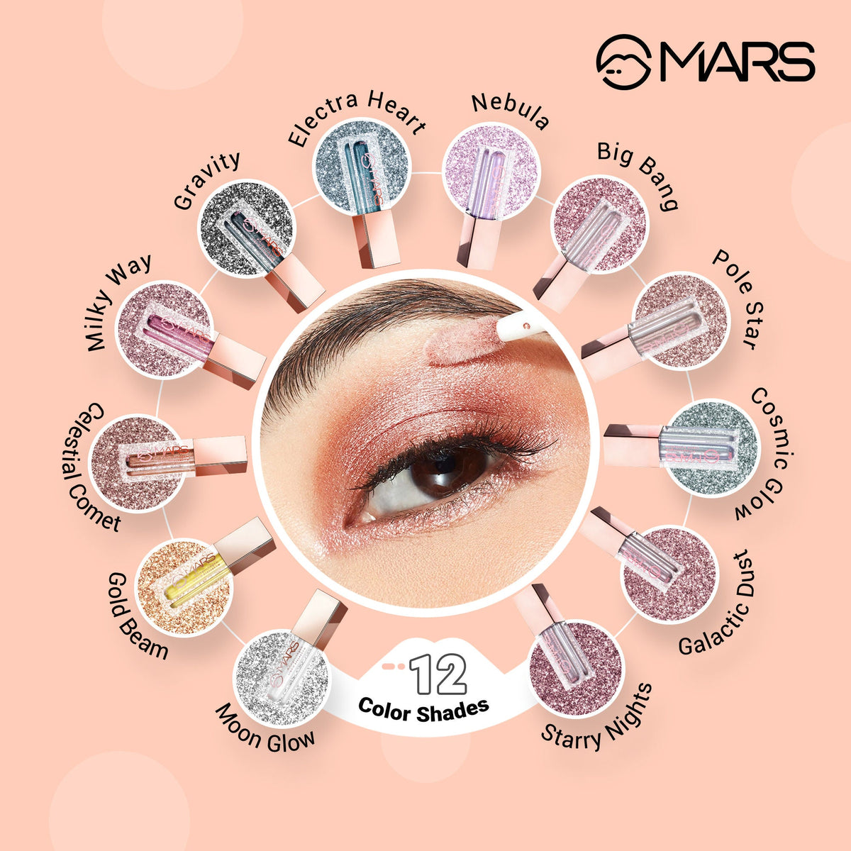 MARS Cosmetics Iceyoureyes Liquid Eyeshadow - Big Bang