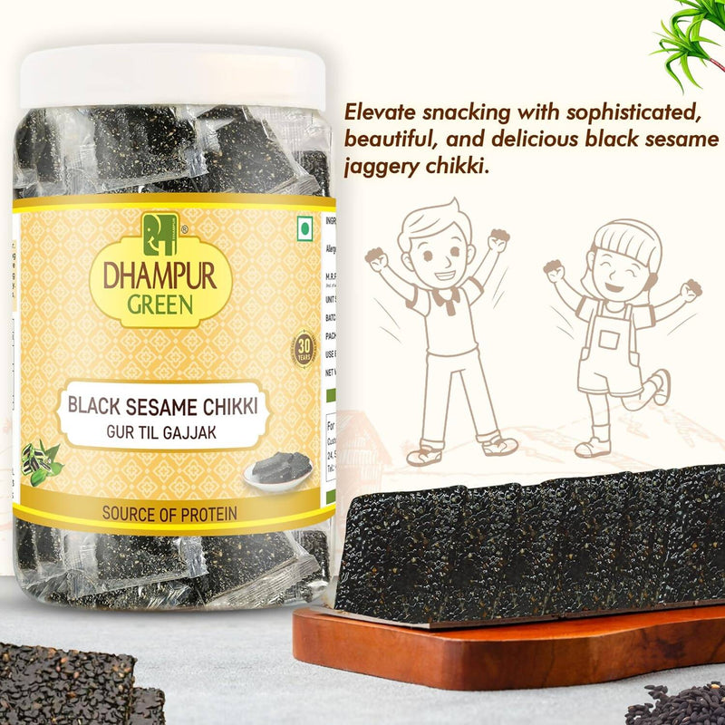 Dhampur Green Black Sesame Chikki