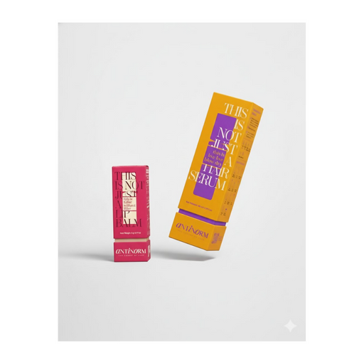 Antinorm Bye Bye Blow Dry Hair Serum and Fuller Without Filler Lip Balm Combo