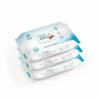 Cuddables 99% Water Baby Wipes - Natural Plant Made Cloth Wipes | 216 pcs Wet Baby Wipes (216 Wipes)