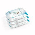 Cuddables 99% Water Baby Wipes - Natural Plant Made Cloth Wipes | 216 pcs Wet Baby Wipes (216 Wipes)
