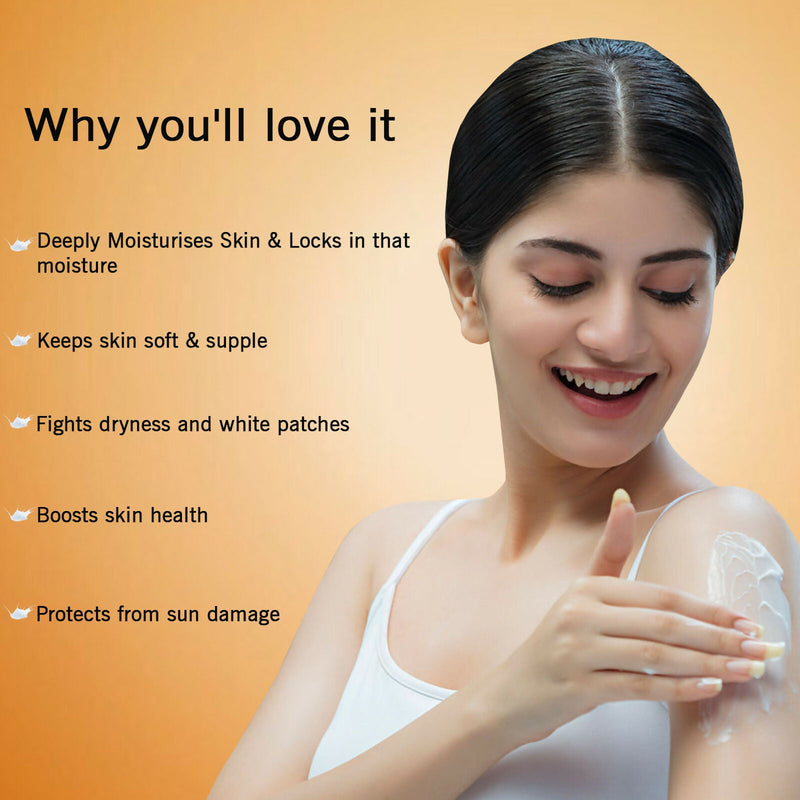 Globus Naturals Herbal Vitamin C Moisturizing Body Lotion For Skin Brightening & Nourishment, Glowing & Youthful Skin, All Skin Types