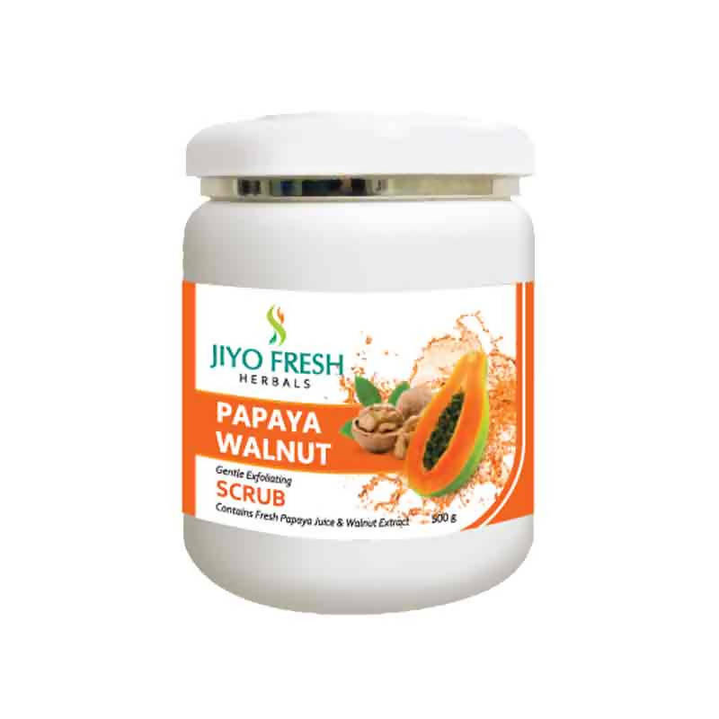 New Shama Jiyo Fresh Papaya Walnut Scrub